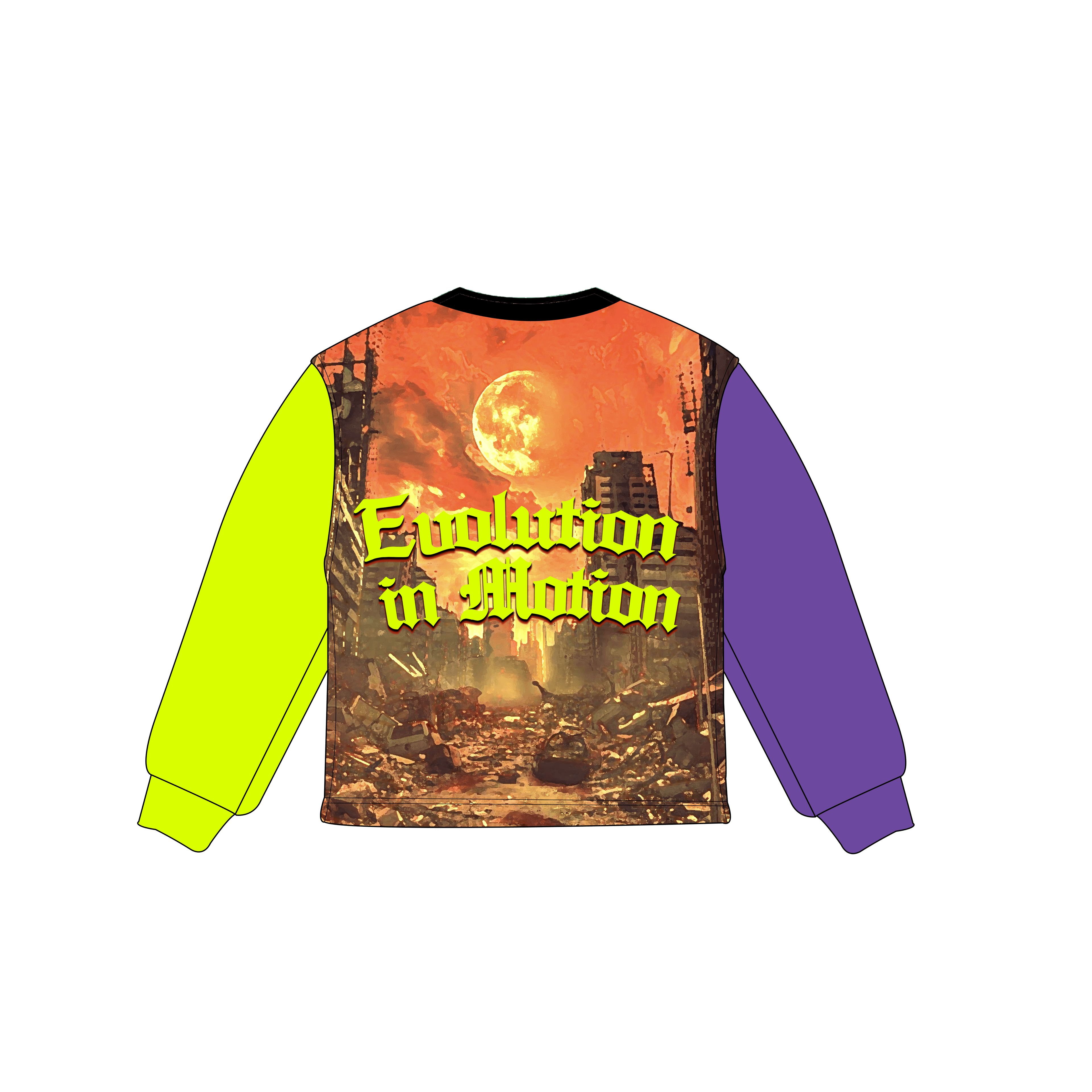Evolution in Motion Long Sleeve back
